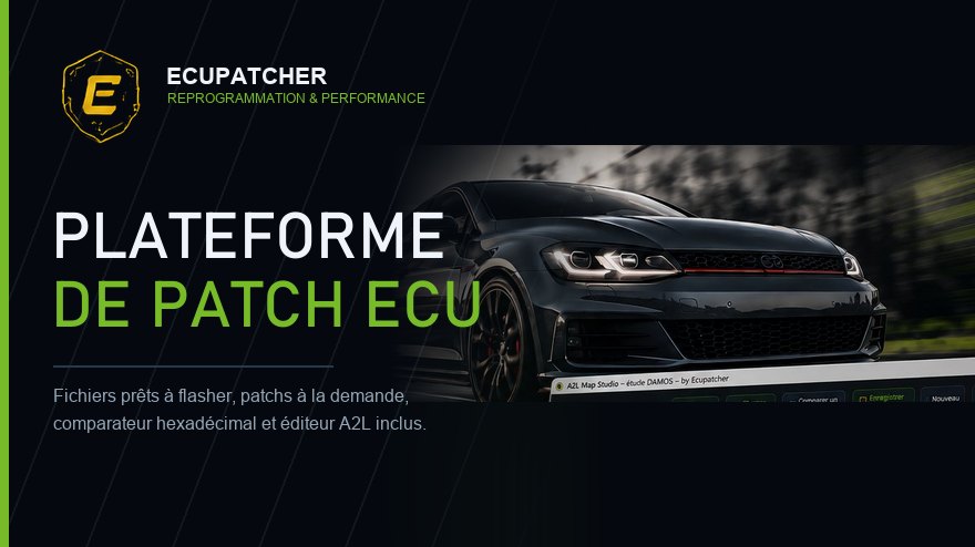 Plateforme de patch ECU